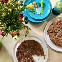 Τυρόπιτα με αλεύρι Ζέας, ελαιολαδο, φετα, μυζηθρα & γιαουρτι